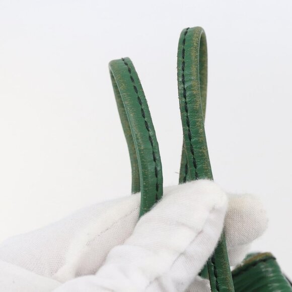 Authentic LOUIS VUITTON Epi Petit Noe Shoulder Bag Green M44104 LV - Picture 16 of 16